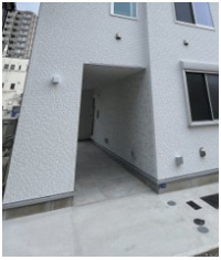 Luce町屋のエントランス