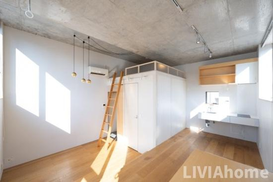北区田端４丁目の賃貸マンションの居間・リビング