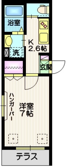 メゾンデュリアン洗足池の間取り