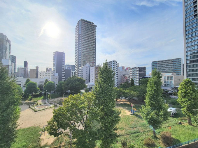 日商岩井中津マンションの展望|日商岩井中津マンション　眺望