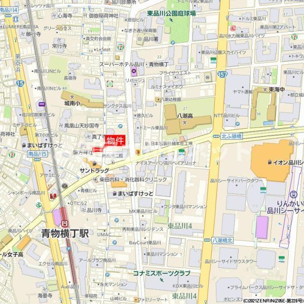アイトー・ロワイヤル青横【おとり物件なし】#学生・社会人にオススメ！初期費用分割払いOK！の地図