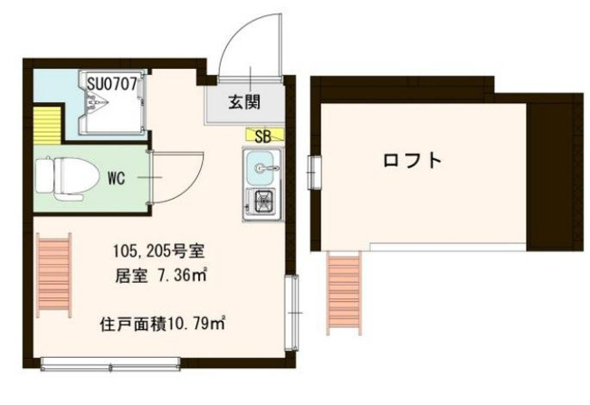 【間取り】 | メゾン・プーラ豊島