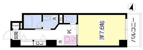 庵の間取り