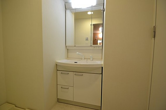 神戸市中央区加納町３丁目の賃貸マンションの洗面所