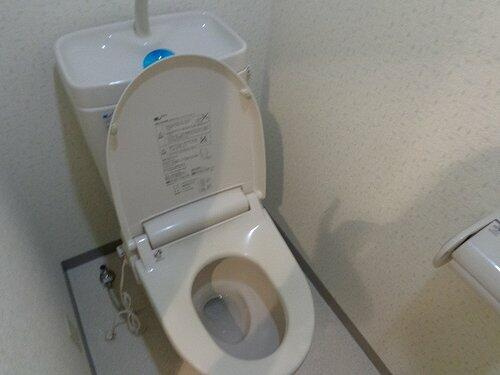 狛江市中和泉５丁目の賃貸マンションのトイレ