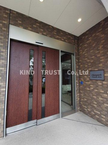 グレンパーク梅田北のエントランス|毎日通るエントランスはこのようになっています
