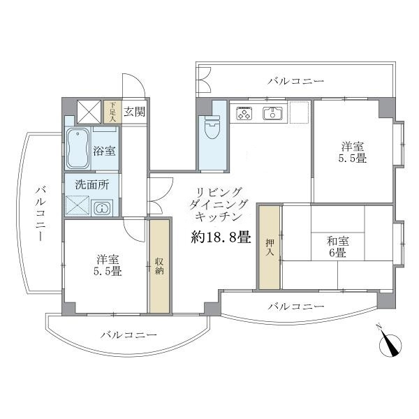 ＴＮビルの間取り