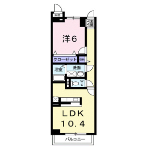 【間取り】 | ＭＧＭ　ＢＬＤＧ．Ⅰ