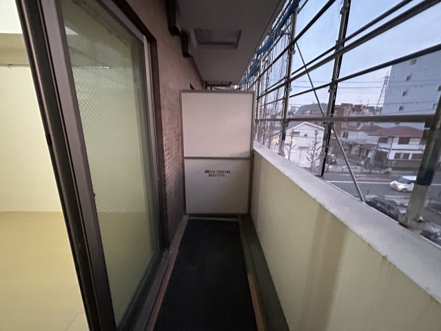 seawave東綾瀬のバルコニー