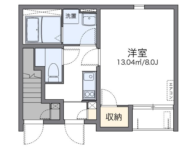 レオネクストエステシティⅢの間取り