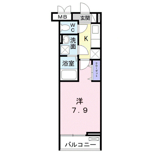ベルフィオーレの間取り