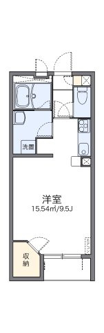 レオネクストアスパイアの間取り