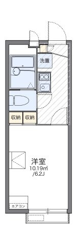 レオパレスＴＡＫＡ　デルタの間取り