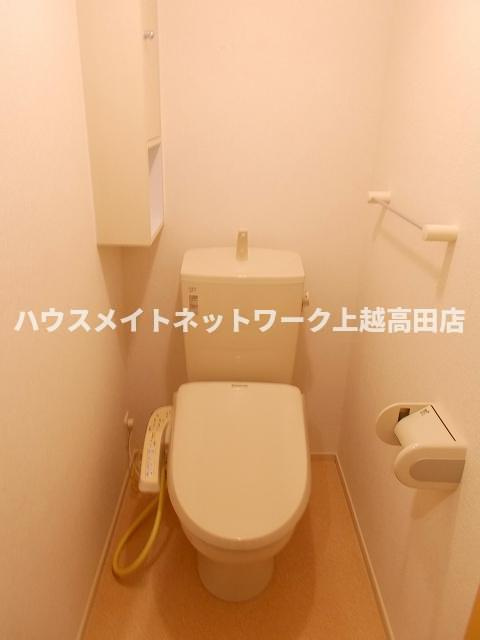カーサ　アヴェニーレⅡのトイレ|温水洗浄暖房便座