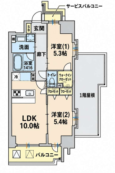【間取り】 | スプランディッド都島