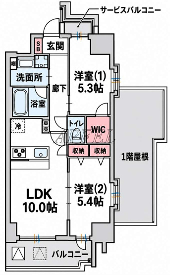 【間取り】 | スプランディッド都島