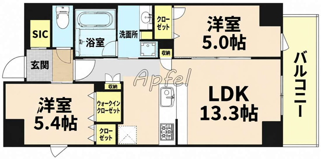 【間取り】 | スプランディッド都島