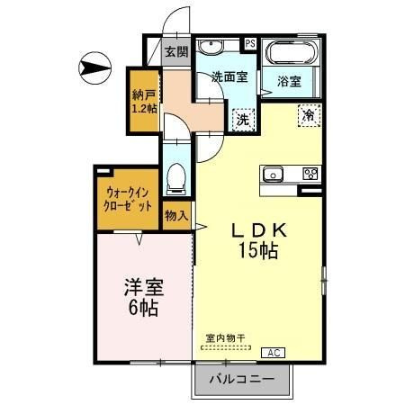にゅうまごびれっじⅡの間取り