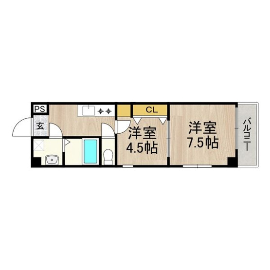 【間取り】 | センターポイント吉志部