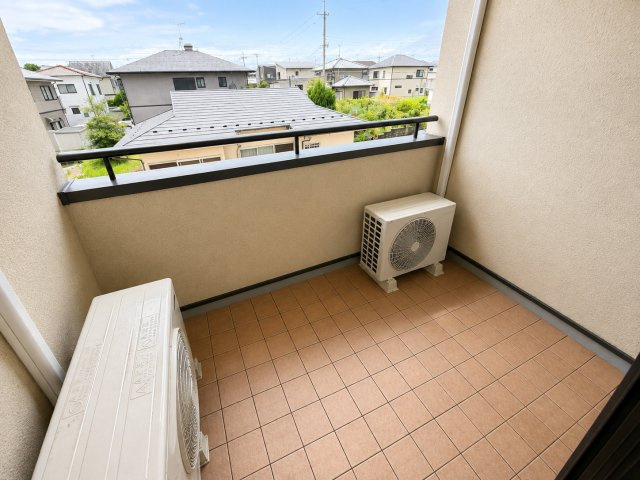 東近江市蒲生堂町のバルコニー