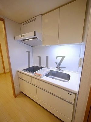 日神デュオステージ三ツ沢公園のキッチン|2口コンロのシステムキッチンです！