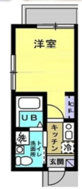 パグーロ生麦の間取り|間取りです。