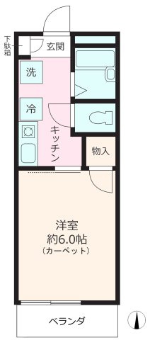 メゾンエーデルワイスの間取り