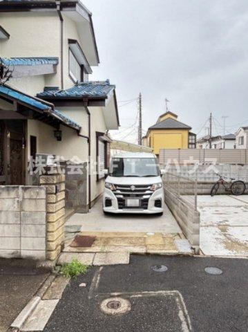 中国分貸家の駐車場
