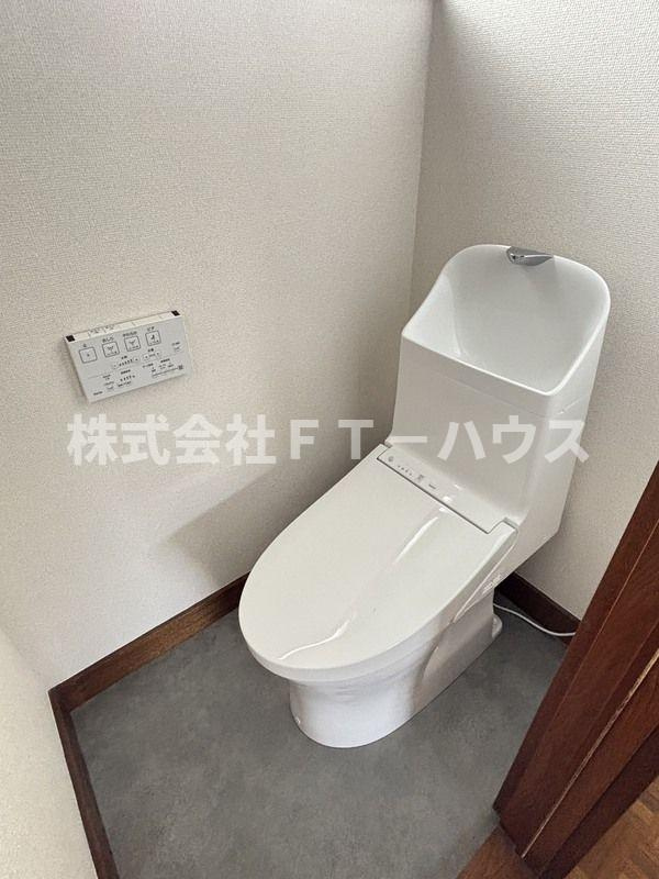 中国分貸家のトイレ