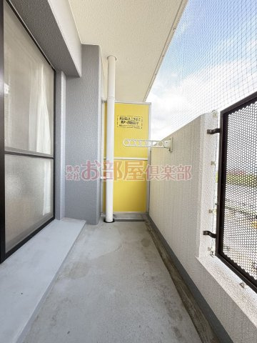 トーカン久留米駅東Ⅱキャステールのバルコニー|開放的で明るい空間を演出してくれるバルコニーです