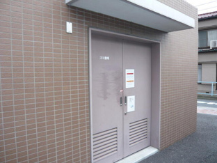 ゴミ庫があってとっても便利！