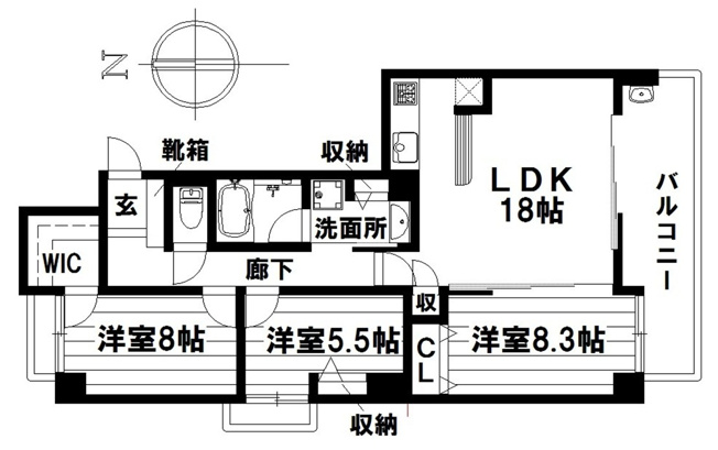 【間取り】 | ヴィッラ松月
