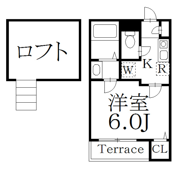 【間取り】 | クレステージ中野