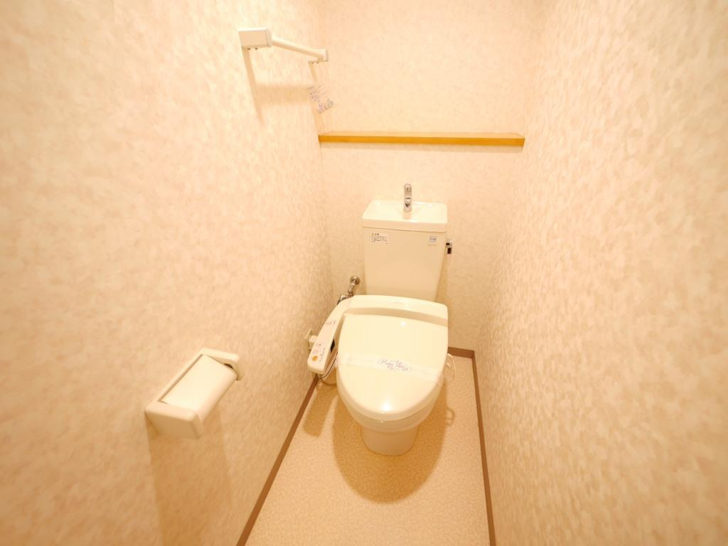 神栖市大野原４丁目の賃貸マンションのトイレ