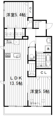 Ｔｏｌｕｃｅの間取り