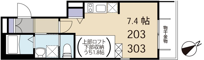【間取り】 | エスパーダ新井薬師