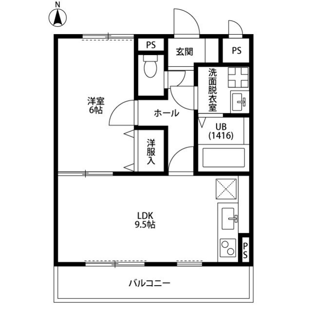 アムールレオの間取り