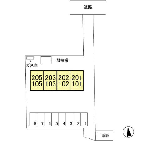 【区画図】 | エタルナ江木 
