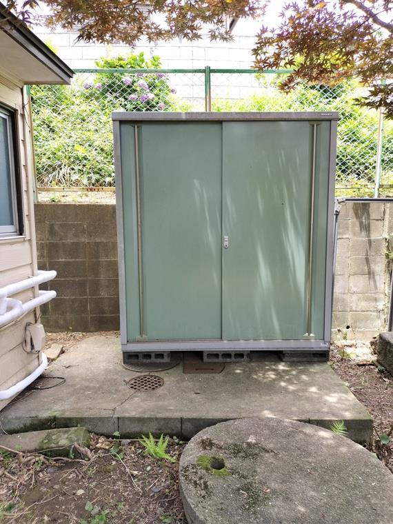 上花輪戸建の庭