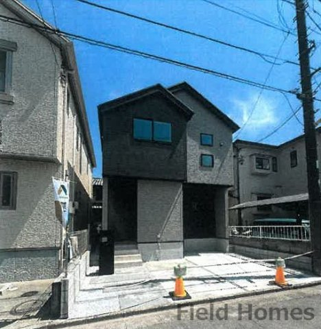 中央区光が丘3丁目新築戸建て　01期1号棟の外観|外観「中央区光が丘3丁目新築戸建て　1号棟」