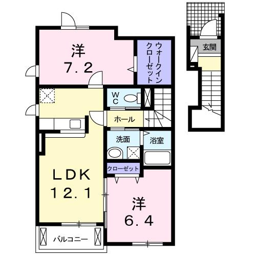 【間取り】 | フェリス三芳　Ⅰ