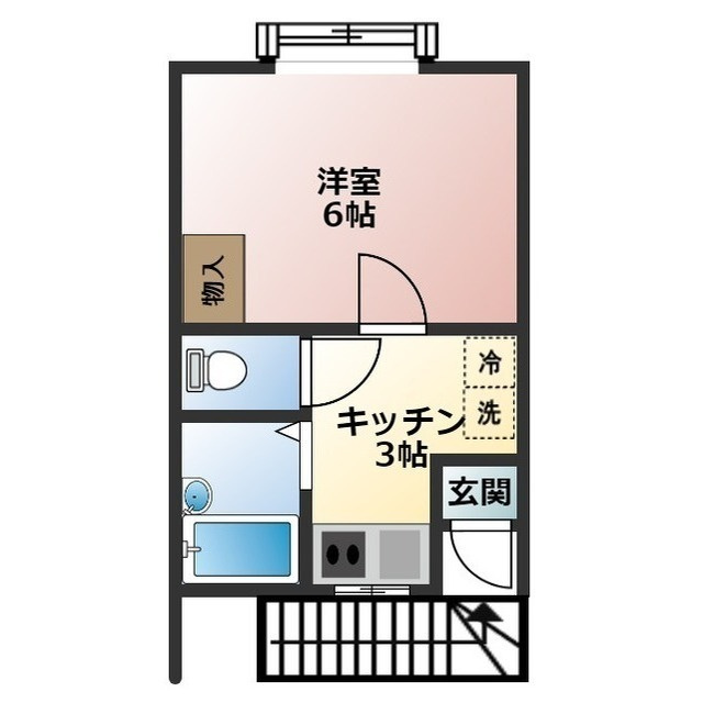 エスポワールⅡの間取り