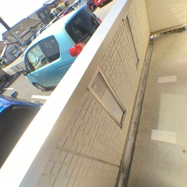 ヴェラハイツＭのバルコニー