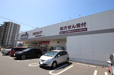 ウエルシア袖ヶ浦奈良輪店まで500ｍ