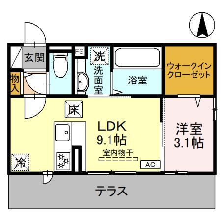 D-ROOM南町3丁目の間取り