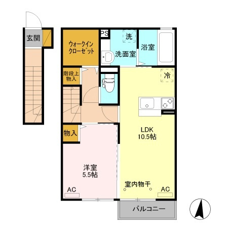 リヴェールの間取り