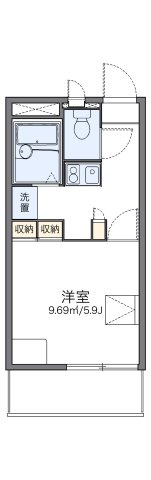 【間取り】 | レオパレスソレイユⅡ