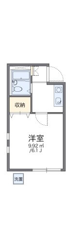 【間取り】 | レオパレス住道第２