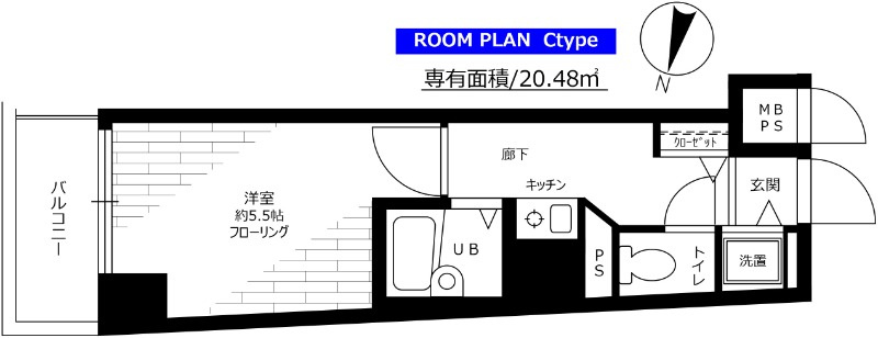 ステージファースト目白の間取り