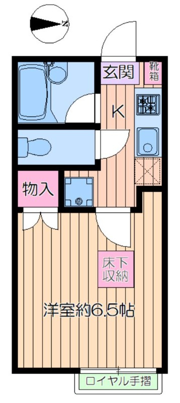 アプローズＡの間取り